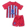 Atletico Madrid Heimtrikot 2023-24 Kurzarm (+ kurze hosen)